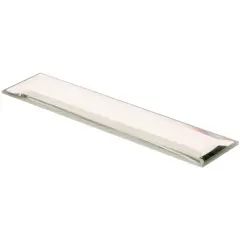 Plymor 1" x 4" Rectangle, 3mm Thick Beveled Glass Mirror