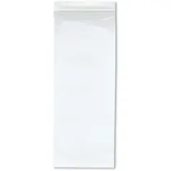Plymor 4" x 10" (Pack of 100), 6 Mil Industrial Duty Zipper Reclosable Plastic Bags