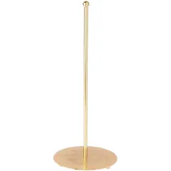 Bard's Tree Topper Etched Gold-toned Stand, 10" H x 4" W x 4" D