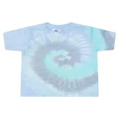 Tie-Dye&reg; Toddler Crew Neck Short Sleeve T-Shirt Neon Rainbow