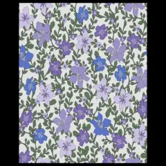 Ivy Flowers Cotton Fabric by The Yard | By the Yard | Sewing and Crafting | 44 inches wide
