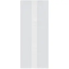 Plymor 10" x 8" x 24" (Pack of 100), 2 Mil Gusseted Plastic Bags