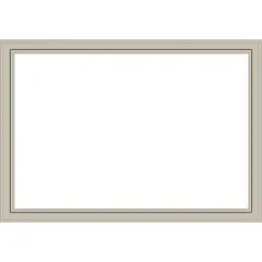 Romano Silver Narrow Framed Dry Erase Magnetic Board