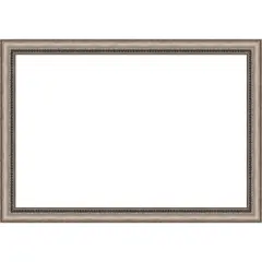 Lyla Ornate Silver Framed Dry Erase Magnetic Board