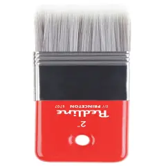 Princeton Series 6700 Redline Synthetic Brush-Short Handle Flat 2"