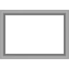 Peak Polished Nickel Framed Dry Erase Magnetic Board