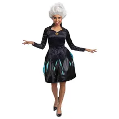 Womens Classic Ursula Costume Live Action Little Mermaid Disney