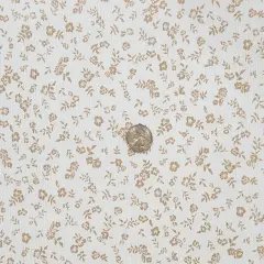 1 Yard 50/52" Wide Lightweight 125 GSM Woven Ivory Rayon Crinkle Fabric