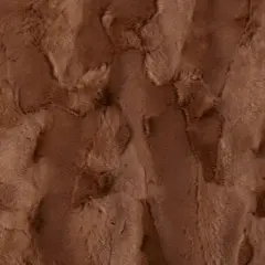 Luxe Cuddle Hide Woodland Fabric per yard