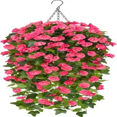 Artificial Fake Hanging Plants Flowers for Outdoors