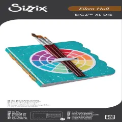 Sizzix ScoreBoards XL Die by Eileen Hull-Handbound Journal