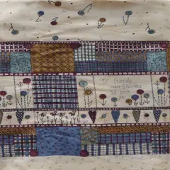 Vintage Floral Fabric by Deb Strain . Cotton Fabric by Moda .