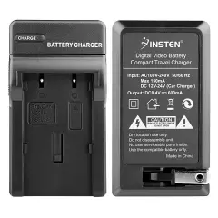 Insten For Canon EOS Digital Rebel XTi XT Battery Charger Black
