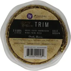 Prima Marketing 655350990589 Memory Hardware Sequin Trim Embellishment