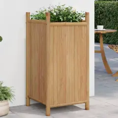 vidaXL Planter 15.7x15.7x31.5 Bamboo