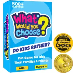 QUOKKA What Would You Choose Kids & Family Card Quiz Game