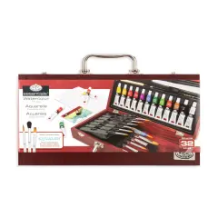 RSET-WAT2000 | Essentials&trade; 32pc Watercolor Painting Travel Art Set