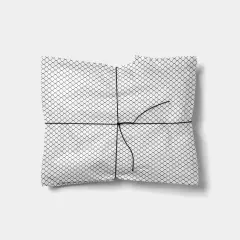 Minimal Black and White Gift Wrap