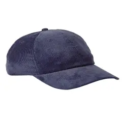 Big Accessories&reg; Corduroy Cap Textured & Stylish NAVY