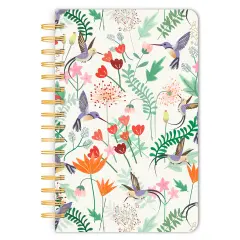 Hummingbirds | 5.25x8.25 Inch Compact Wire Journal | Non-Dated | Foil Stamped Cover
