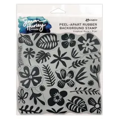 Simon Hurley create. Background Stamp 6"X6"-Tropical Flora