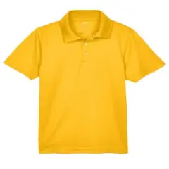 UltraClub&reg; Youth Cool & Dry Mesh Piqu&eacute; Polo Gold