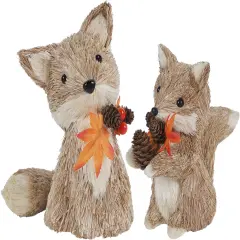 Fall Decor Thanksgiving Decoration Sisal Fox(style 1)
