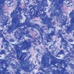 Purple Paint Splash Royal Cotton Wideback Fabric per yard