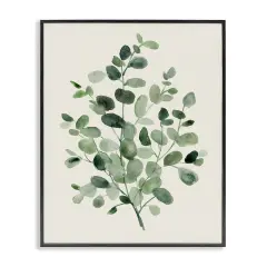 Stupell Industries Dappled Herb Leaves Framed Giclee By Carol Robinson