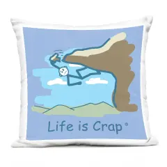 Stupell Industries Falling Rock Climber Outdoor Printed Throw Pillow Design by LIC, 18 x 7 x 18