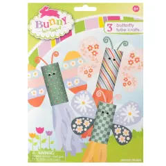 Colorbok Bunny Boutique Tube Craft Kit-Butterfly, Makes 3