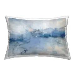Blue Seaside Impressions Decorative Printed Throw Pillow Design by Julia Purinton, 14 x 7 x 20