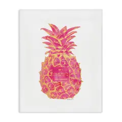 Stupell Industries Glam Ornate Pineapple Canvas Wall Art Design by Amanda Greenwood