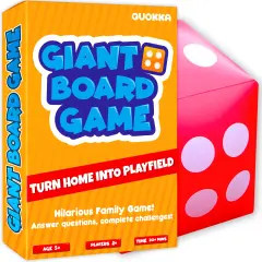 Giant Board Game | Fun Family Game with Jumbo Dice
