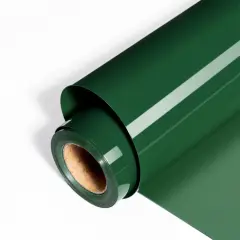 3D Puff Heat Transfer Vinyl Roll Green