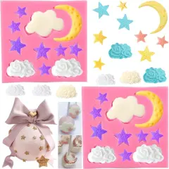 Moon and Star Molds Silicone