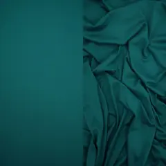 1 Yard Soft DTY Brushed Solid Knit Fabric, Poly Spandex Blend, 58/60&Prime; Wide TEAL GREEN