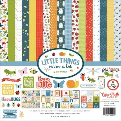 Echo Park Collection Kit 12"X12"-Little Things Mean A Lot