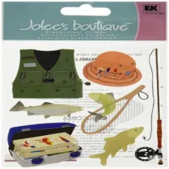 Jolee's Boutique Fishing Trip Dimensional Stickers