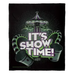 Warner Brothers Beetlejuice Silk Touch Throw Blanket Showtime
