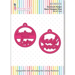 Dress My Craft Basic Designer Dies-Handmade Badges
