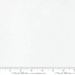 White Bleached Bella Solids 44"/45" Fabric Per Yard