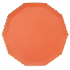 SUNKISSED ORANGE SIGNATURE LARGE PLATES