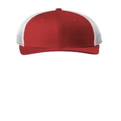 New Era&reg; Snapback Low Profile Trucker Cap Scarlet/White