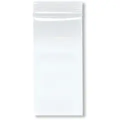 Plymor 2" x 4" (Pack of 100), 4 Mil Heavy Duty Zipper Reclosable Plastic Bags