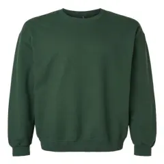 Gildan&reg; Midweight Crewneck Long Sleeve Sweatshirt Forest Green