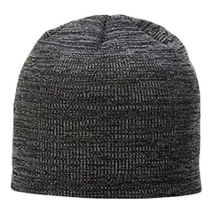 Richardson&reg; Marled Beanie Comfortable & Durable Black/ G Chrcl