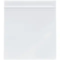 Plymor 6" x 6", 2 Mil Zipper Reclosable Plastic Bags