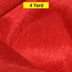 Shantung Satin Fabric Satin Dupioni Silk for Apparel and Garments 60" wide Red