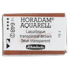 Schmincke Horadam Aquarell Watercolor - Transparent Brown, Full Pan